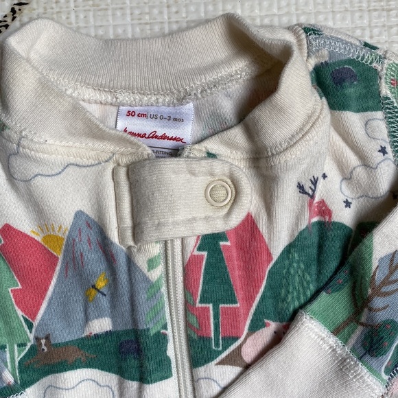 Farm print organic cotton pajamas - Picture 2 of 3